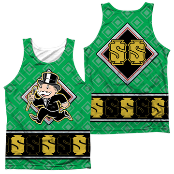 Hasbro Monopoly Jersey (Front/Back Print) - Men's All Over Print Tank Top Men's All Over Print Tank Monopoly   