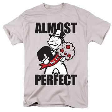 Monopoly Almost Perfect Evergreen - Men's Regular Fit T-Shirt Men's Regular Fit T-Shirt Monopoly   