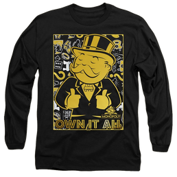 Monopoly Own It All - Men's Long Sleeve T-Shirt Men's Long Sleeve T-Shirt Monopoly   