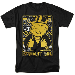 Monopoly Own It All - Men's Regular Fit T-Shirt Men's Regular Fit T-Shirt Monopoly   
