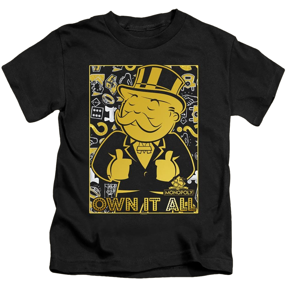Monopoly Own It All - Kid's T-Shirt Kid's T-Shirt (Ages 4-7) Monopoly   
