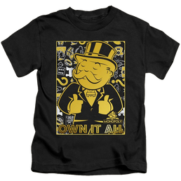 Monopoly Own It All - Kid's T-Shirt Kid's T-Shirt (Ages 4-7) Monopoly   