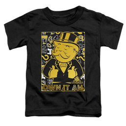 Monopoly Own It All - Toddler T-Shirt Toddler T-Shirt Monopoly   
