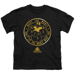 Monopoly Make The Money - Youth T-Shirt Youth T-Shirt (Ages 8-12) Monopoly   