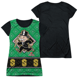 Hasbro Monopoly Jersey - Juniors Black Back T-Shirt Juniors Black Back T-Shirt Monopoly   