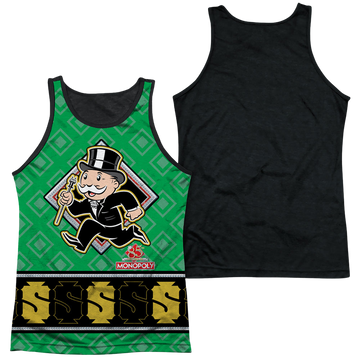 Hasbro Monopoly Jersey men's black back tank