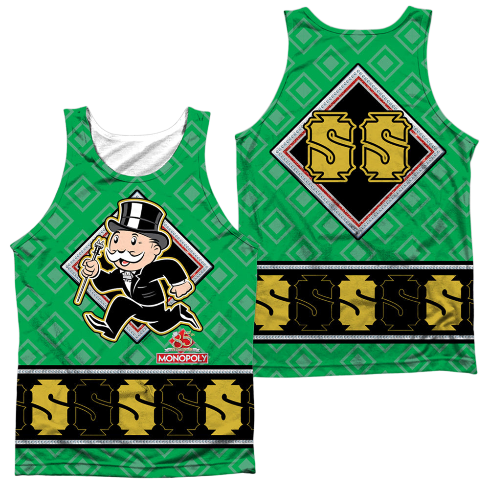 Hasbro Monopoly Jersey (Front/Back Print) - Men's All Over Print Tank Top Men's All Over Print Tank Monopoly   