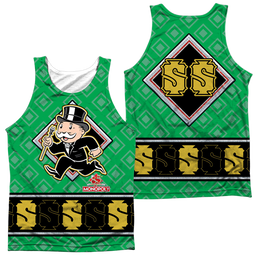 Hasbro Monopoly Jersey (Front/Back Print) - Men's All Over Print Tank Top Men's All Over Print Tank Monopoly   