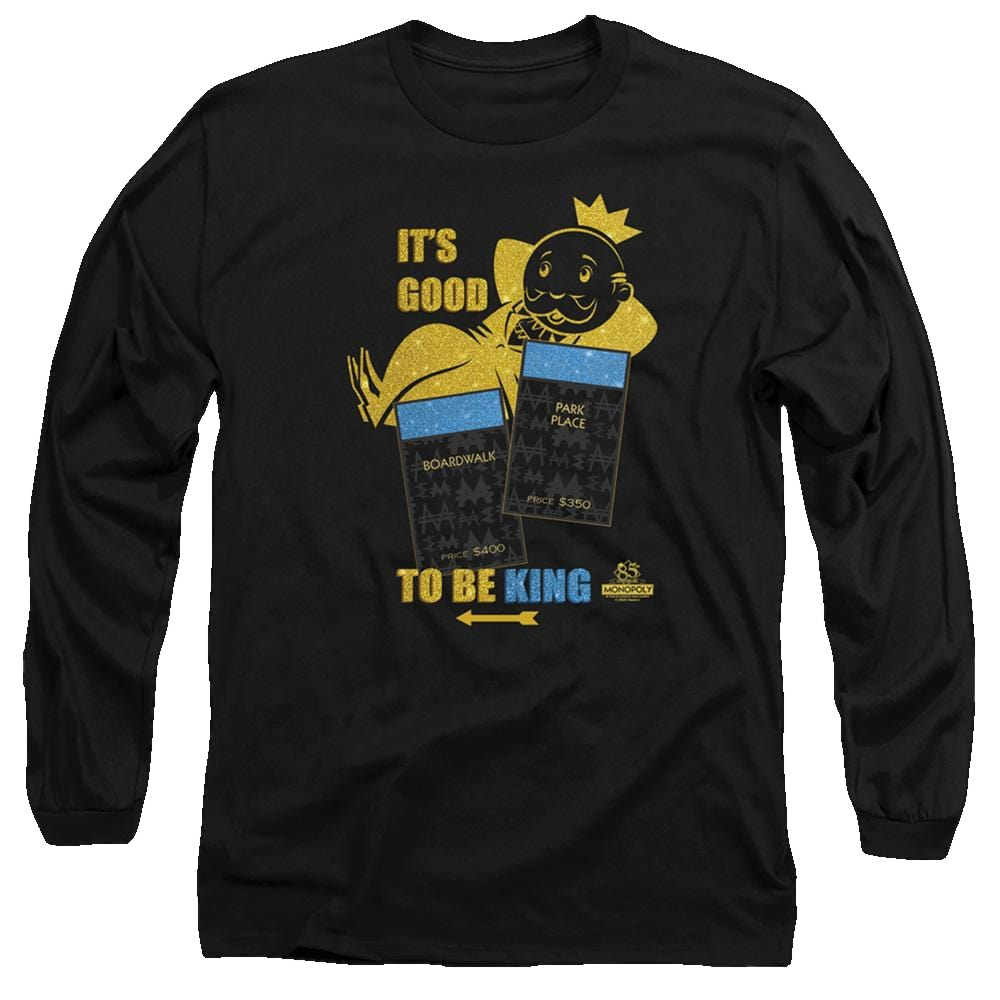 Monopoly Its Good To Be King - Men's Long Sleeve T-Shirt Men's Long Sleeve T-Shirt Monopoly   