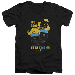 Monopoly Its Good To Be King - Men's V-Neck T-Shirt Men's V-Neck T-Shirt Monopoly   