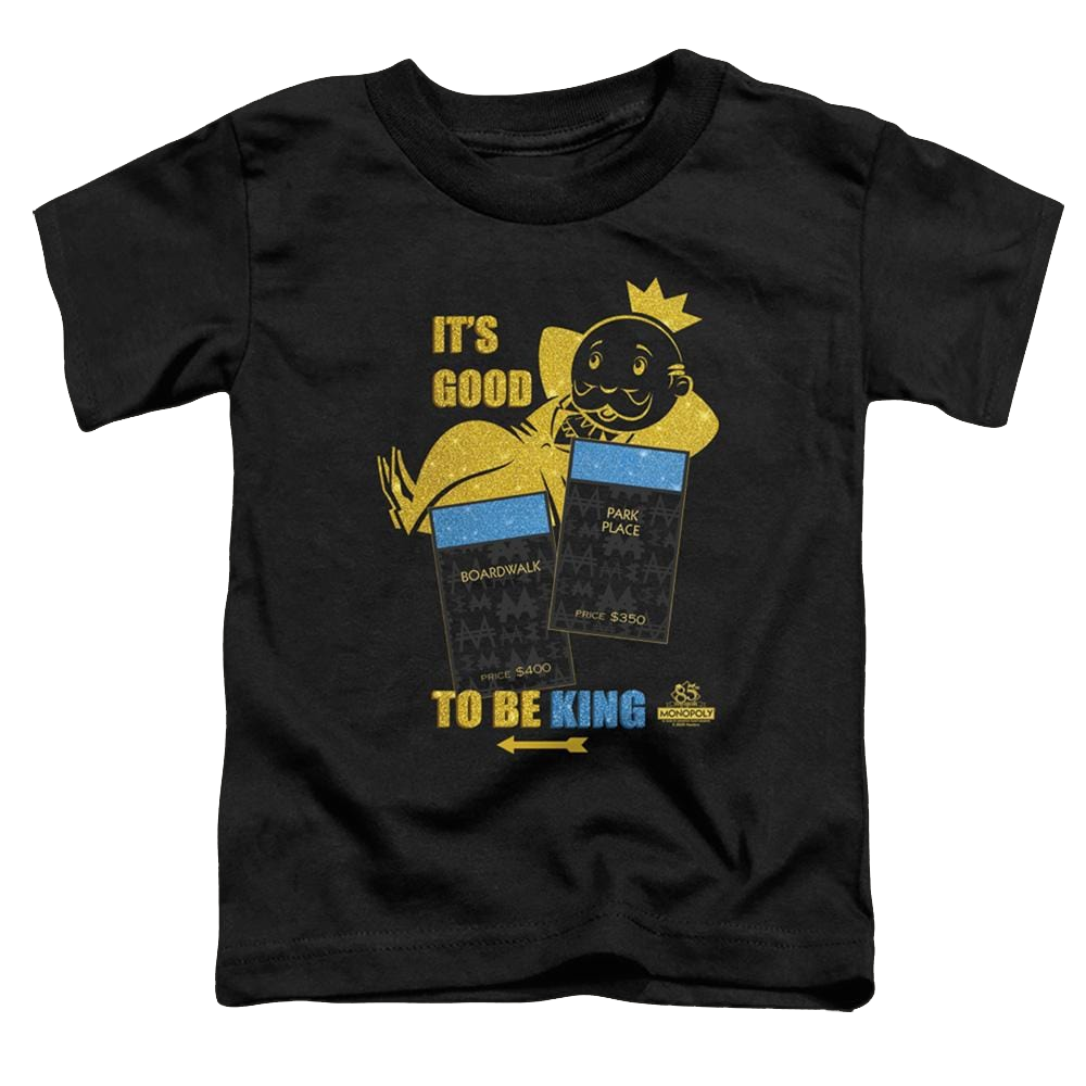 Monopoly Its Good To Be King - Toddler T-Shirt Toddler T-Shirt Monopoly   