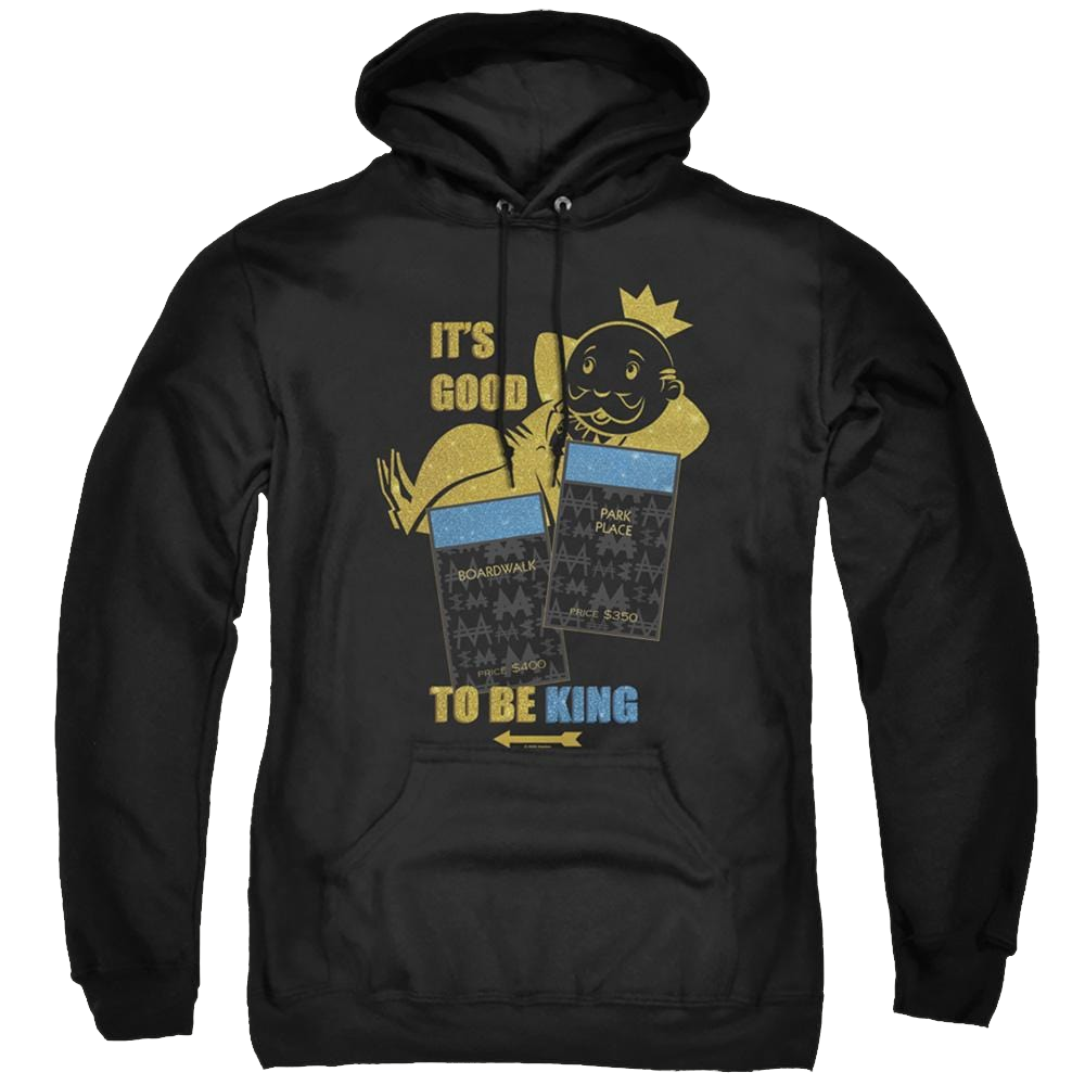 Monopoly Its Good To Be King No Logo - Pullover Hoodie Pullover Hoodie Monopoly   
