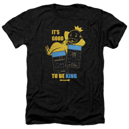 Monopoly Its Good To Be King No Logo - Men's Heather T-Shirt Men's Heather T-Shirt Monopoly   