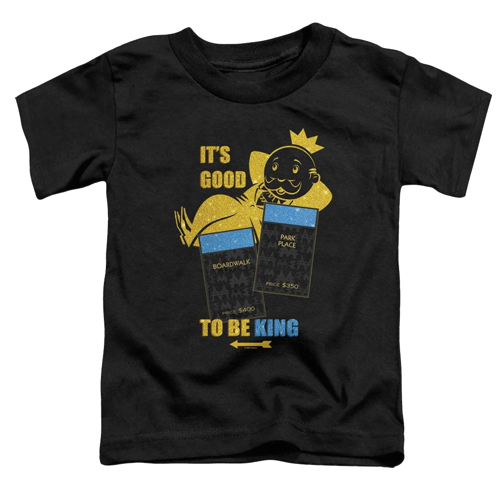 Monopoly Its Good To Be King No Logo - Toddler T-Shirt Toddler T-Shirt Monopoly   