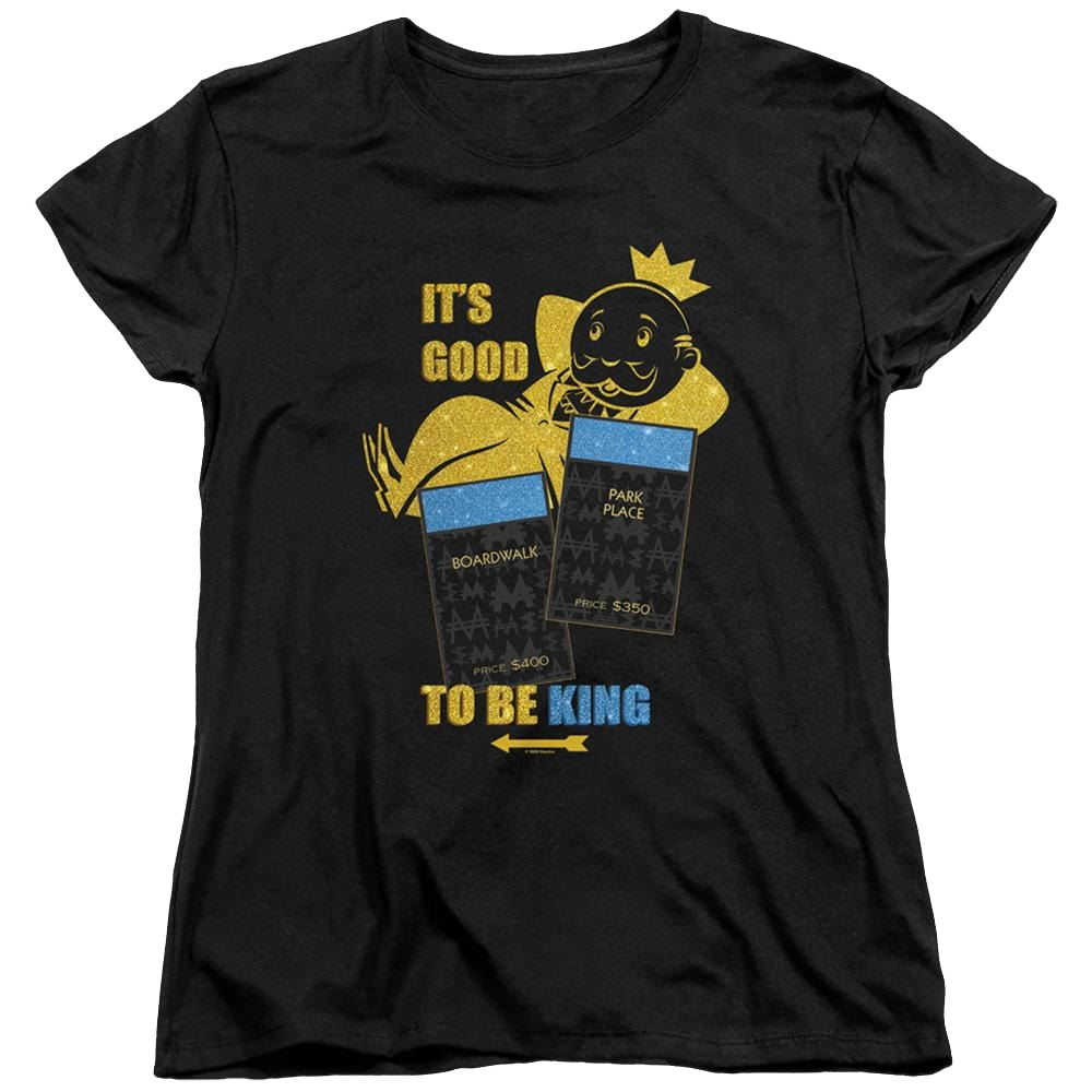 Monopoly Its Good To Be King No Logo - Women's T-Shirt Women's T-Shirt Monopoly   
