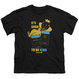 Monopoly Its Good To Be King No Logo - Youth T-Shirt Youth T-Shirt (Ages 8-12) Monopoly   
