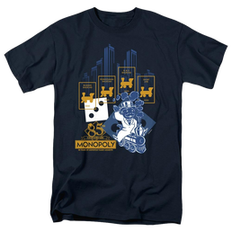 Monopoly The True Railroad Tycoon - Men's Regular Fit T-Shirt Men's Regular Fit T-Shirt Monopoly   