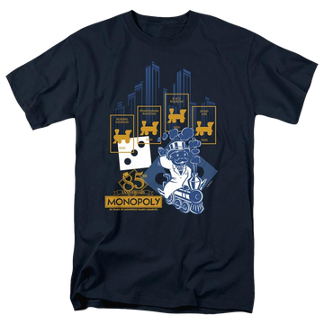 Monopoly The True Railroad Tycoon - Men's Regular Fit T-Shirt Men's Regular Fit T-Shirt Monopoly   
