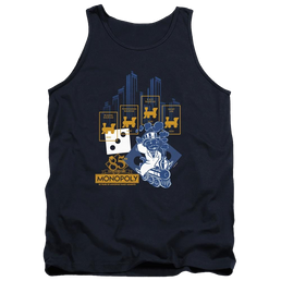Monopoly The True Railroad Tycoon - Men's Tank Top Men's Tank Monopoly   