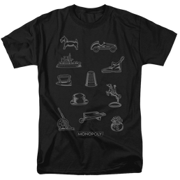 Monopoly Token - Men's Regular Fit T-Shirt Men's Regular Fit T-Shirt Monopoly   