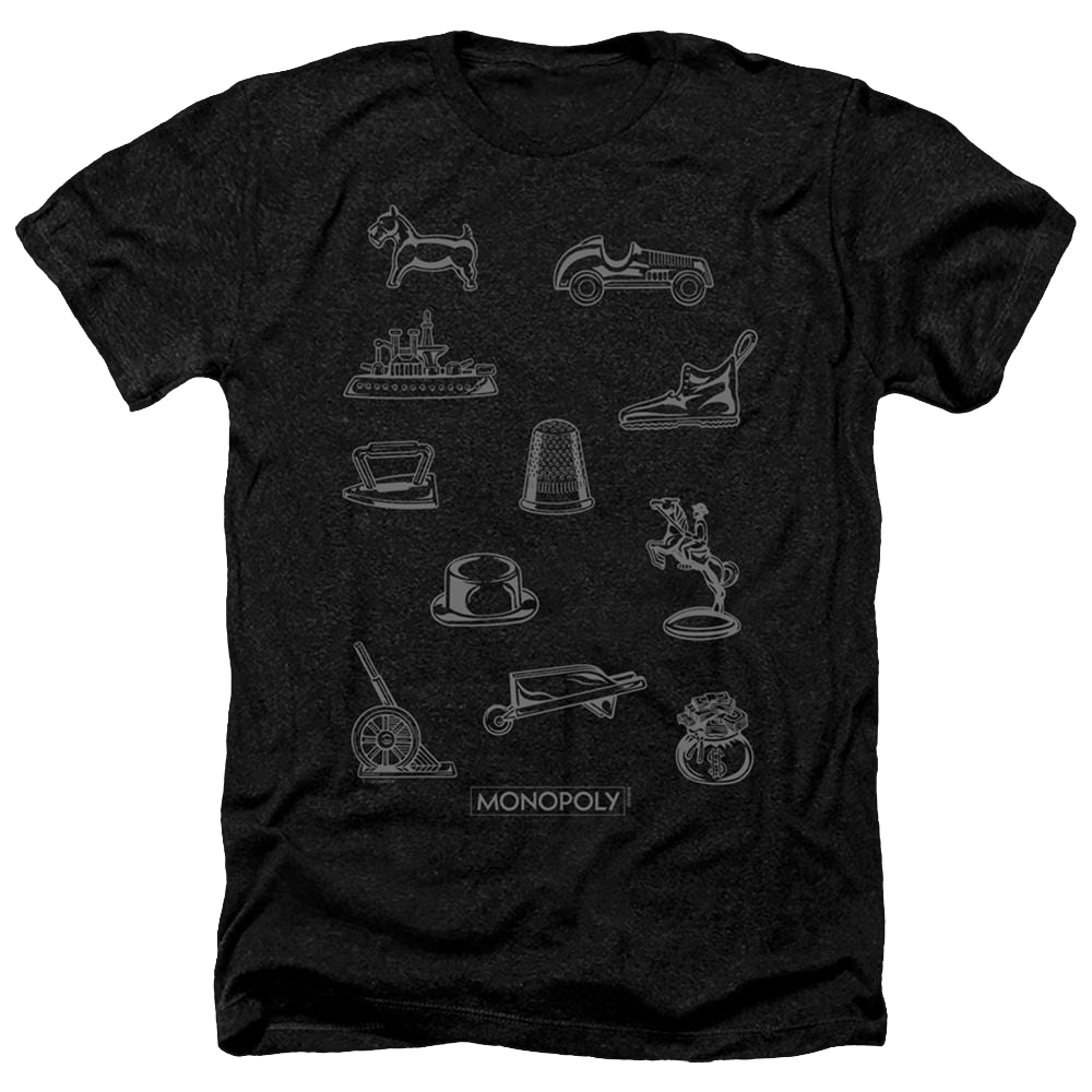Monopoly Token - Men's Heather T-Shirt Men's Heather T-Shirt Monopoly   