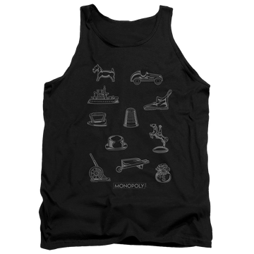 Monopoly Token - Men's Tank Top Men's Tank Monopoly   