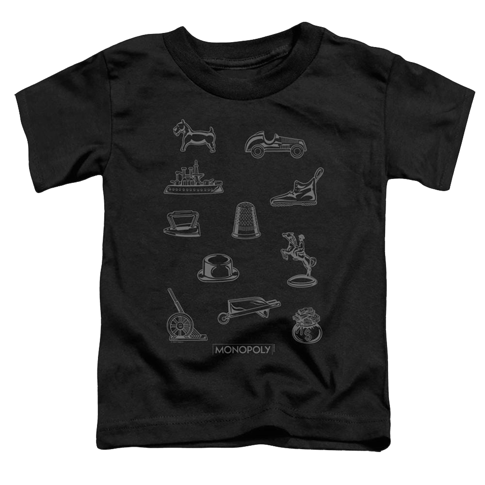 Monopoly Token - Toddler T-Shirt Toddler T-Shirt Monopoly   