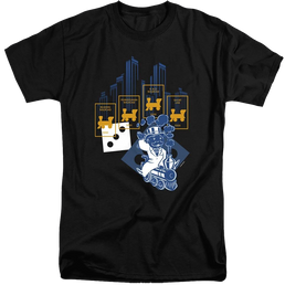 Monopoly The True Railroad Tycoon No Logo - Men's Tall Fit T-Shirt Men's Tall Fit T-Shirt Monopoly   