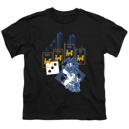 Monopoly The True Railroad Tycoon No Logo - Youth T-Shirt Youth T-Shirt (Ages 8-12) Monopoly   