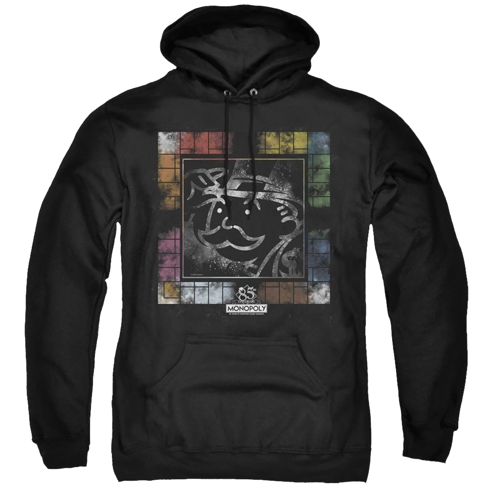 Monopoly Dusty Game Board - Pullover Hoodie Pullover Hoodie Monopoly   