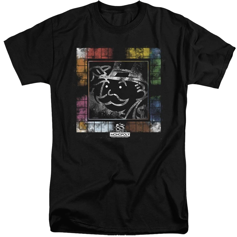 Monopoly Dusty Game Board - Men's Tall Fit T-Shirt Men's Tall Fit T-Shirt Monopoly   