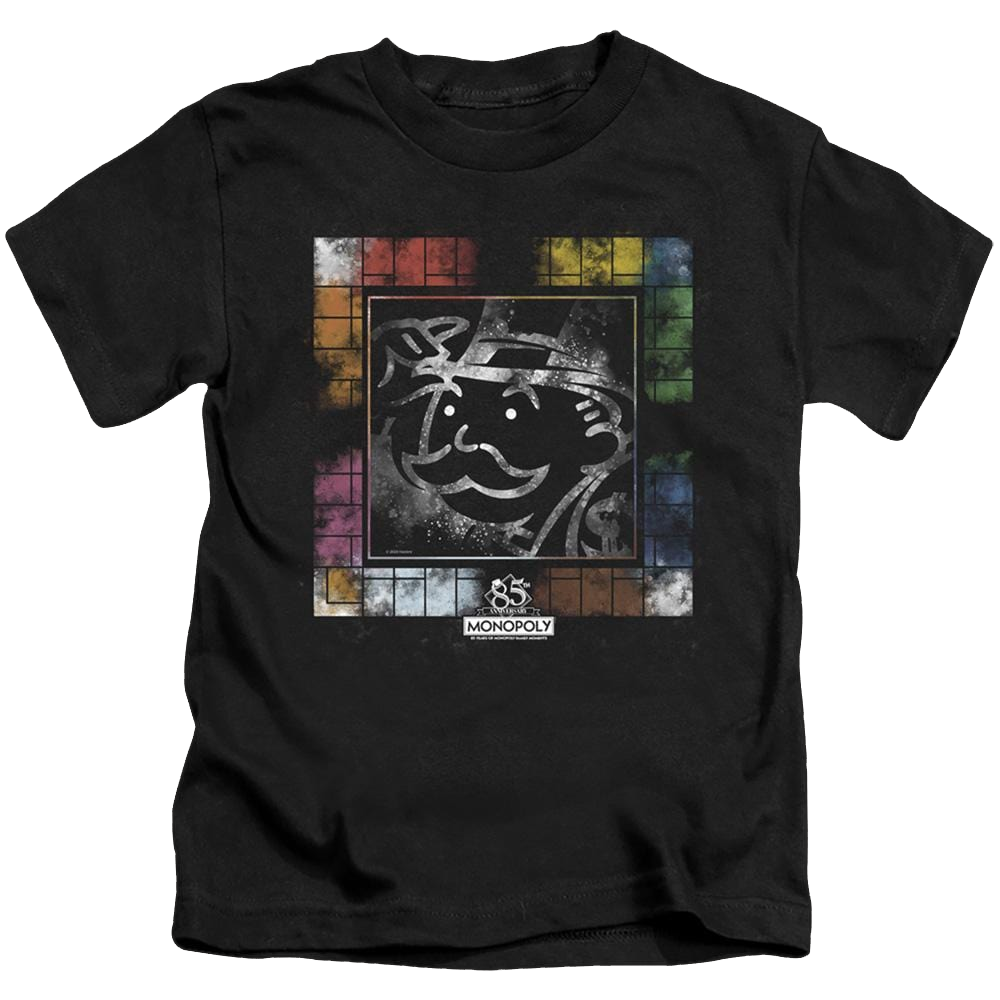 Monopoly Dusty Game Board - Kid's T-Shirt Kid's T-Shirt (Ages 4-7) Monopoly   
