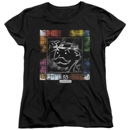 Monopoly Dusty Game Board - Women's T-Shirt Women's T-Shirt Monopoly   