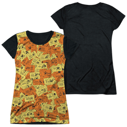 Hasbro Monopoly Chance Chest Cards - Juniors Black Back T-Shirt Juniors Black Back T-Shirt Monopoly   