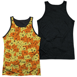 Hasbro Monopoly Chance Chest Cards - Men's Black Back Tank Top Men's Black Back Tank Monopoly   