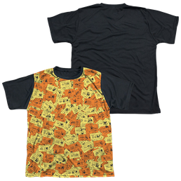 Hasbro Monopoly Chance Chest Cards - Youth Black Back T-Shirt Youth Black Back T-Shirt (Ages 8-12) Monopoly   