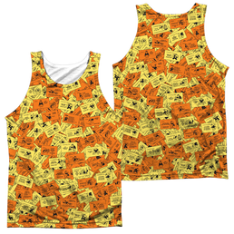 Monopoly Chance Chest Cards (Front/Back Print) - Men's All Over Print Tank Top Men's All Over Print Tank Monopoly   
