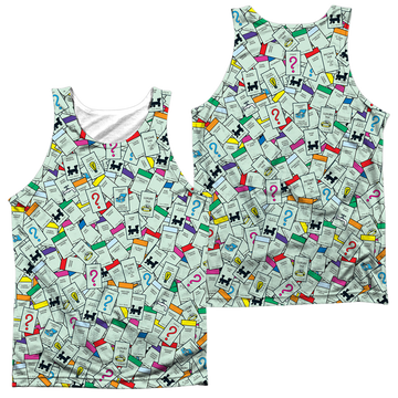 Monopoly Property Spaces (Front/Back Print) - Men's All Over Print Tank Top Men's All Over Print Tank Monopoly   