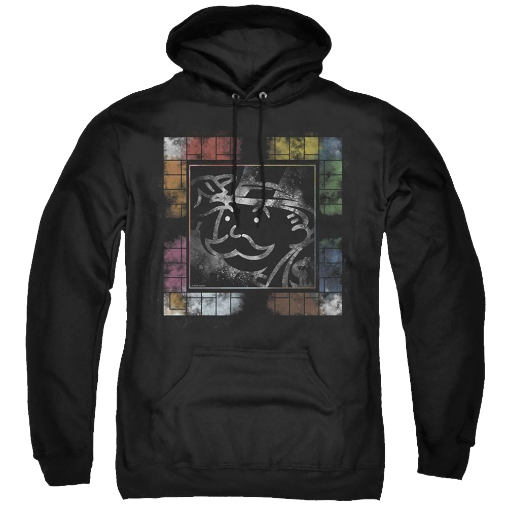 Monopoly Dusty Game Board No Logo - Pullover Hoodie Pullover Hoodie Monopoly   