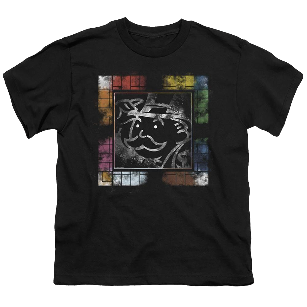 Monopoly Dusty Game Board No Logo - Youth T-Shirt Youth T-Shirt (Ages 8-12) Monopoly   