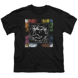 Monopoly Dusty Game Board No Logo - Youth T-Shirt Youth T-Shirt (Ages 8-12) Monopoly   