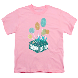 Candy Land Lollipop Block - Youth T-Shirt Youth T-Shirt (Ages 8-12) Candy Land   