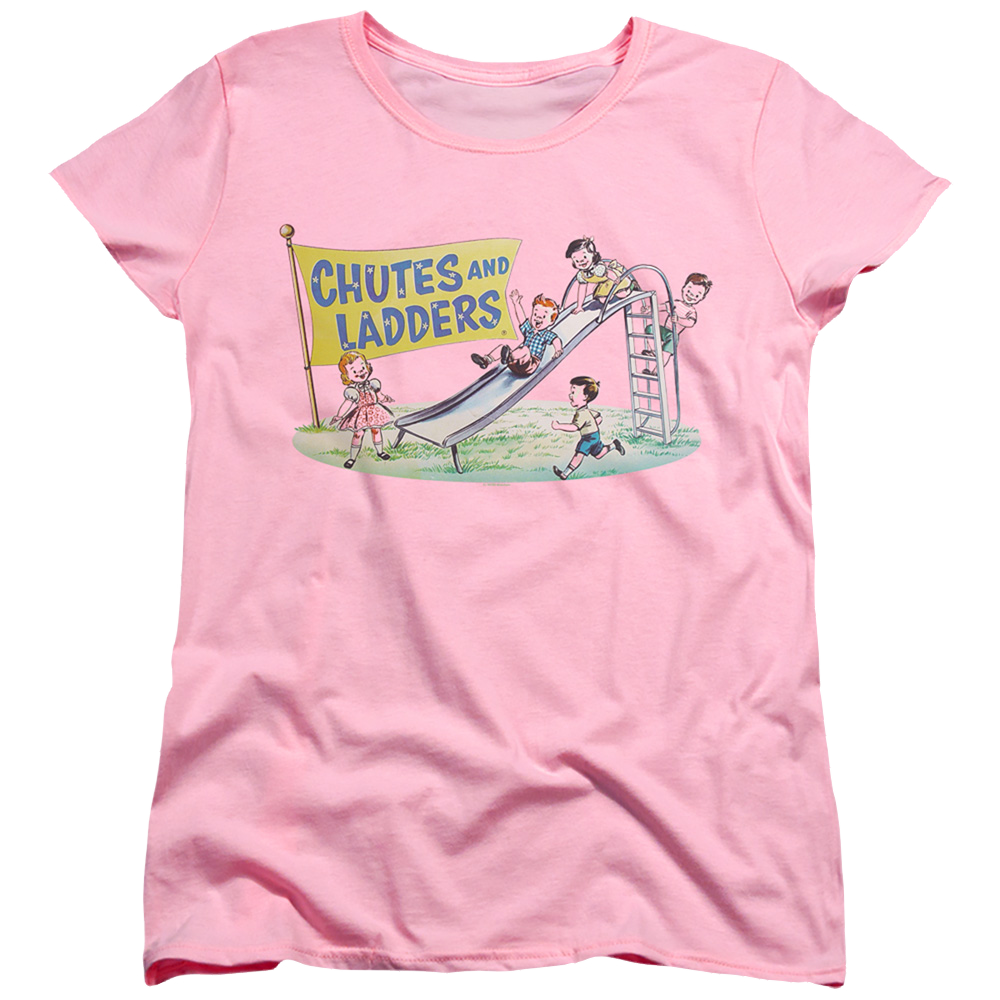 Chutes and Ladders Old School - Women's T-Shirt Women's T-Shirt Chutes and Ladders   