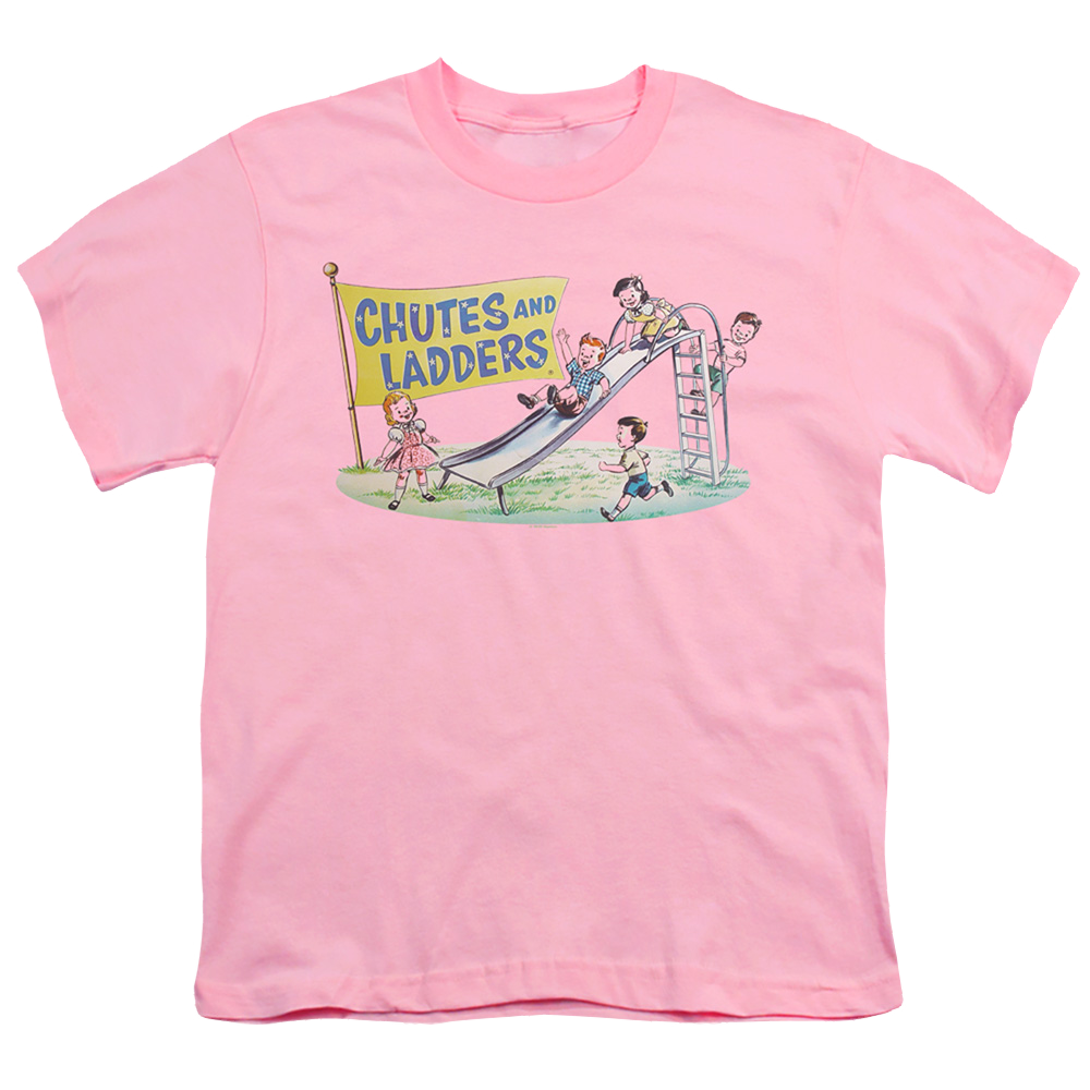 Chutes and Ladders Old School - Youth T-Shirt Youth T-Shirt (Ages 8-12) Chutes and Ladders   