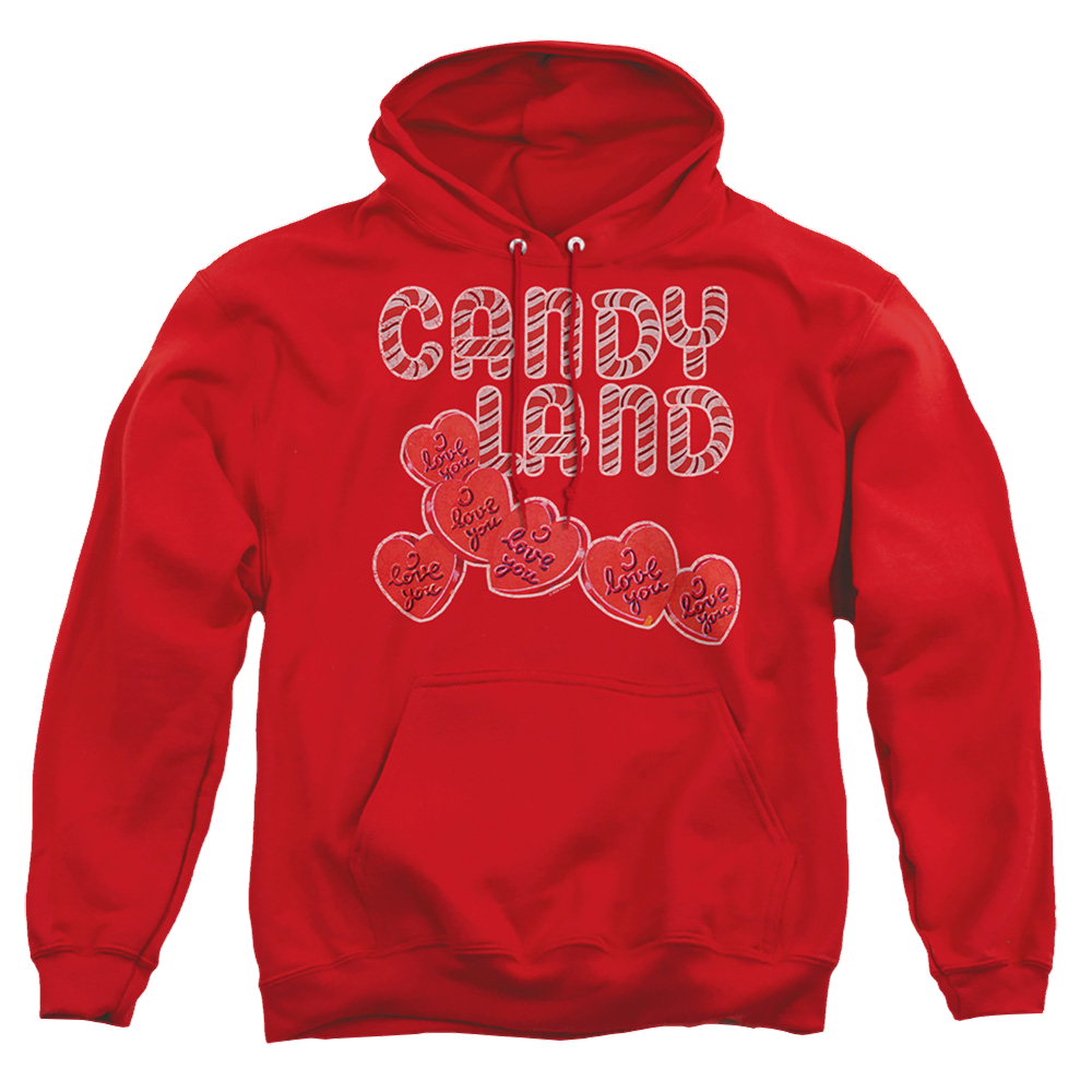 Candy Land I Love You - Pullover Hoodie Pullover Hoodie Candy Land   