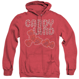 Candy Land I Love You - Heather Pullover Hoodie Heather Pullover Hoodie Candy Land   