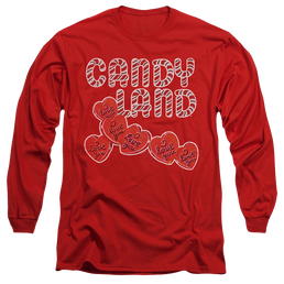 Candy Land I Love You - Men's Long Sleeve T-Shirt Men's Long Sleeve T-Shirt Candy Land   