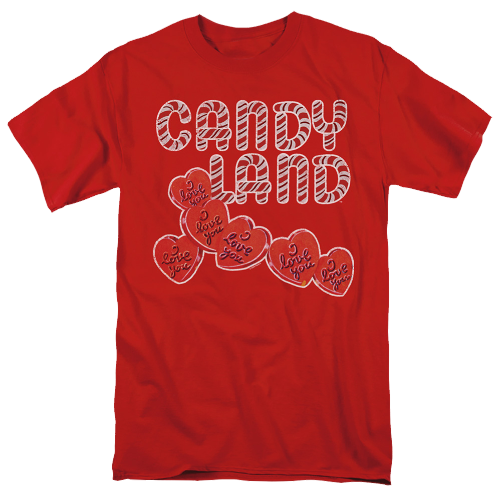 Candy Land I Love You - Men's Regular Fit T-Shirt Men's Regular Fit T-Shirt Candy Land   
