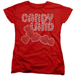 Candy Land I Love You - Women's T-Shirt Women's T-Shirt Candy Land   