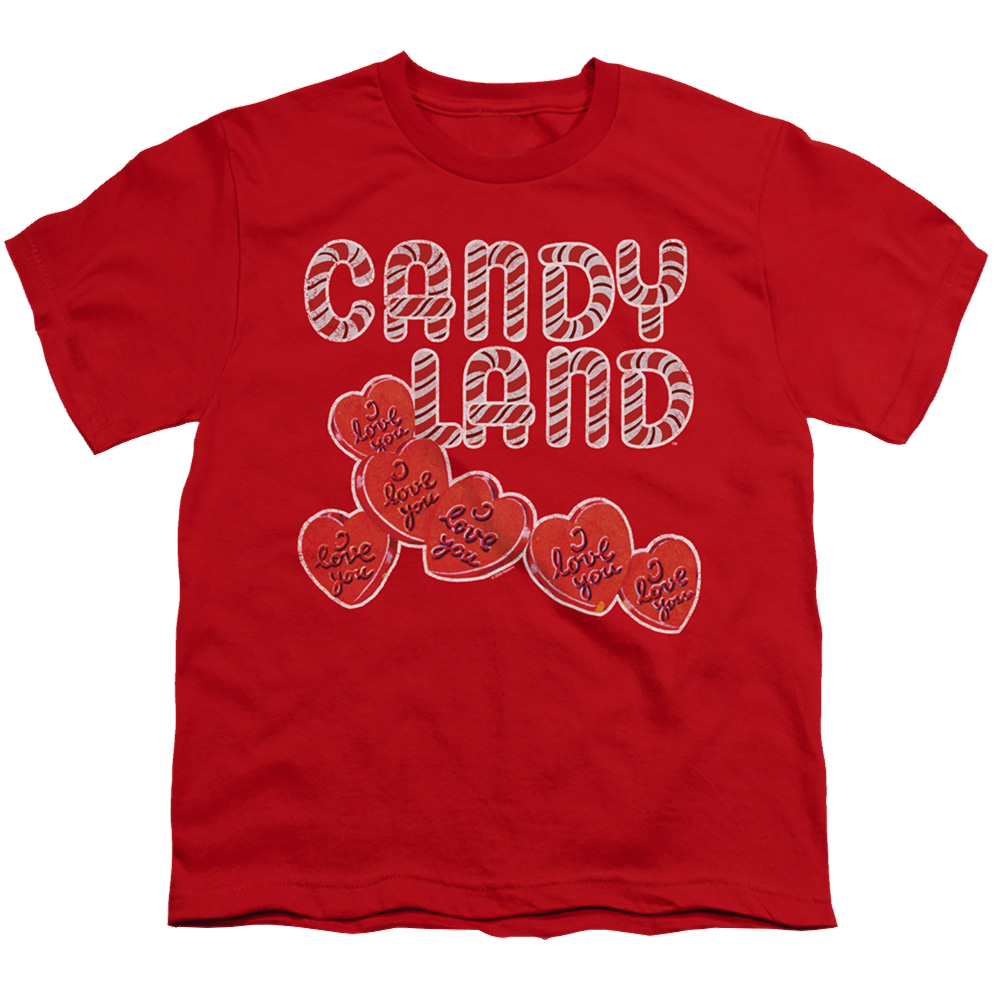 Candy Land I Love You - Youth T-Shirt Youth T-Shirt (Ages 8-12) Candy Land   